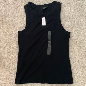 Banana republic black L tank top NWT